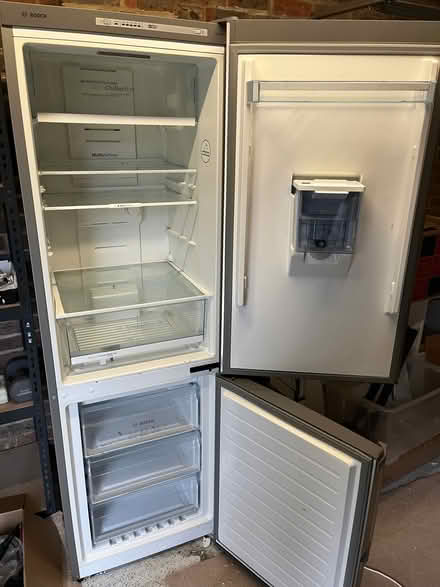 Photo of free Bosch Fridge Freezer, Silver (Barkham RG41) #1