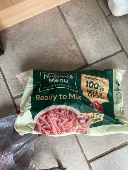 Photo of free 2kg Lamb and chicken dog food (raw) (Whitemans Green RH17) #1