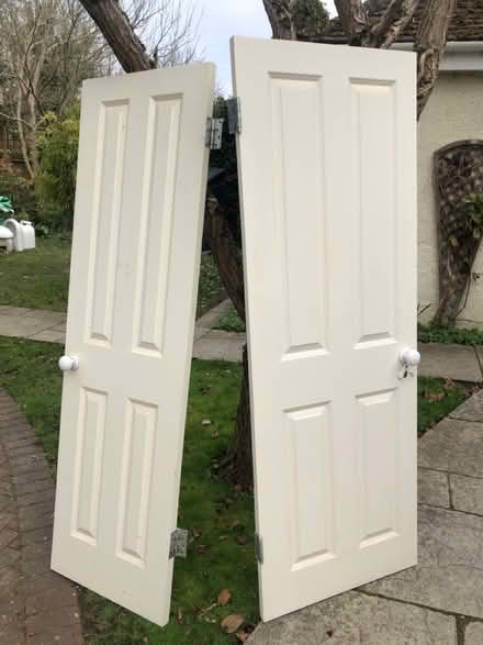 Photo of free Two panelled doors (OX4 Iffley) #1