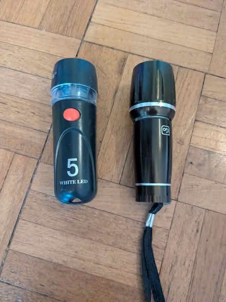 Photo of free Bike light and small torch. (Kennington OX1) #2