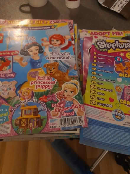 Photo of free Colouring books and girls magazines (Seamer, YO12) #2