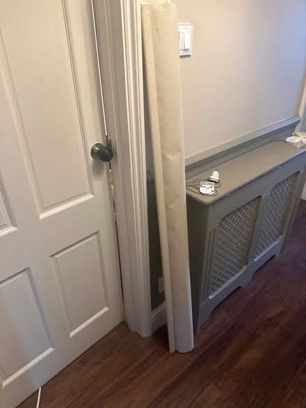 Photo of free Cream sparkle colored roller blind (Upminster RM14) #2