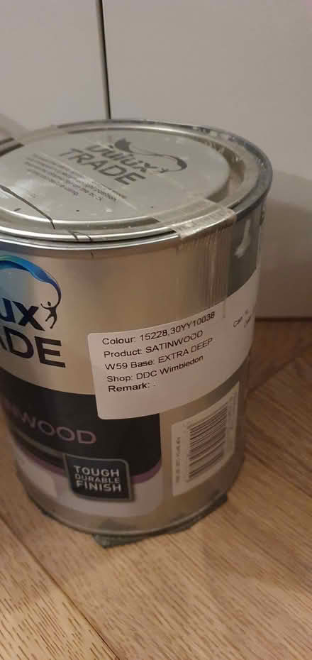 Photo of free Satinwood paint (Raynes Park SW20) #2