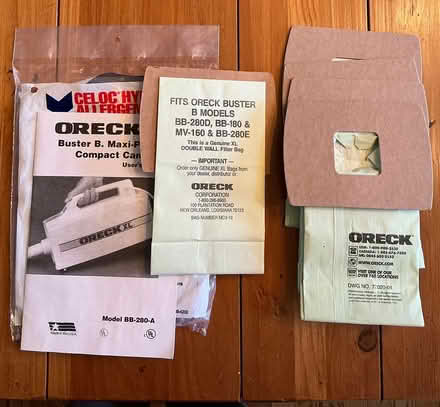 Photo of free Vacuum bags (Audubon, near Arcola school) #1