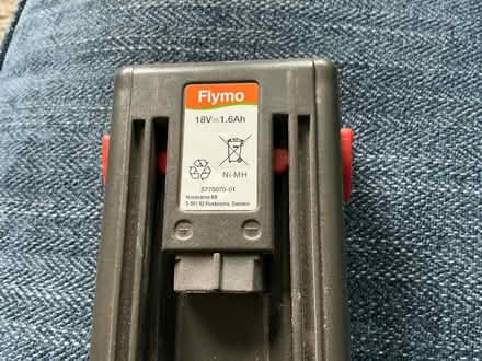 Photo of free Flymo battery (Belle Vue SY3) #4