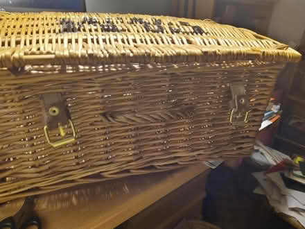 Photo of free Small wicker picnic basket (NW10) #2