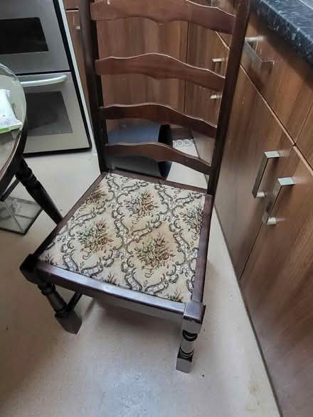 Photo of free Solid Wooden dining table with Four matching chairs (West Drayton UB7) #1