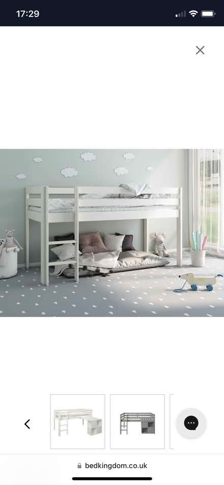 Photo of free Mid sleeper bed (Church RG2) #1