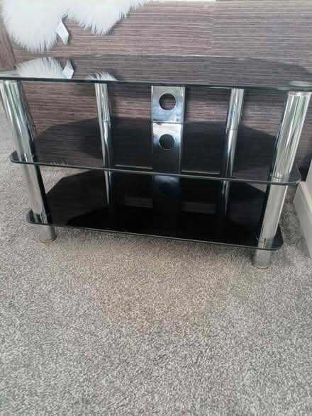 Photo of free Glass TV stand (Bury BL8) #1