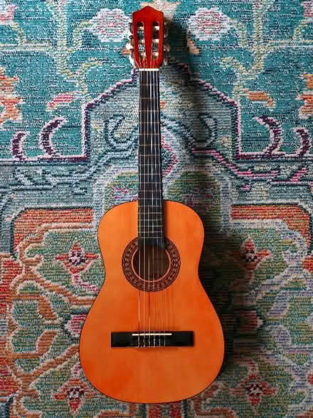 Photo of free 1/2 size classical guitar (Tansley DE4) #1