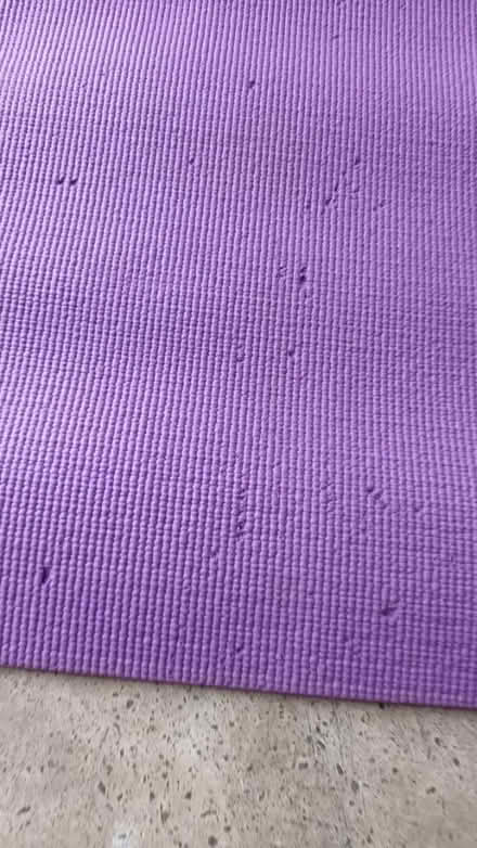 Photo of free Purple thick yoga mat, soft foam (SW11) #2