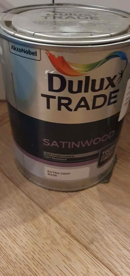 Photo of free Satinwood paint (Raynes Park SW20) #1