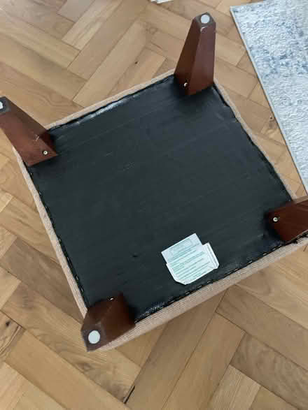 Photo of free M&S Footstool with Fire Label (Penge, SE20) #2