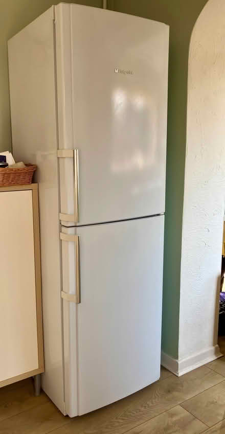 Photo of free A used Hotpoint fridge freezer (Cookley DY10) #1