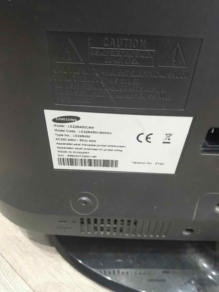 Photo of free 21" Samsung TV (SK8) #2
