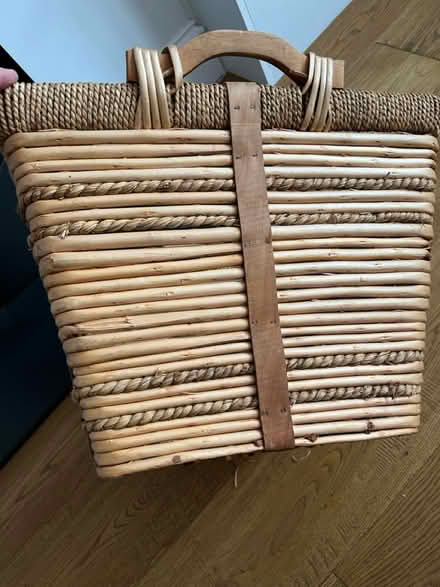 Photo of free Wood Basket (Surbiton KT5) #3
