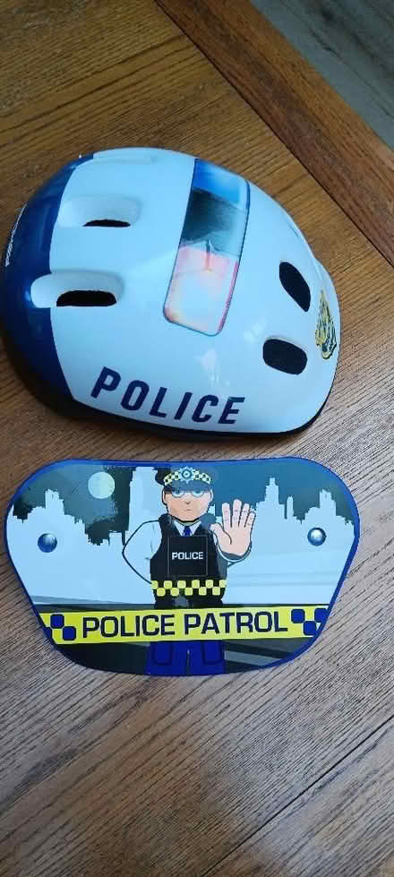 Photo of free Kids helmet and tag for police bicycle (Rakegate Estate WV10) #2