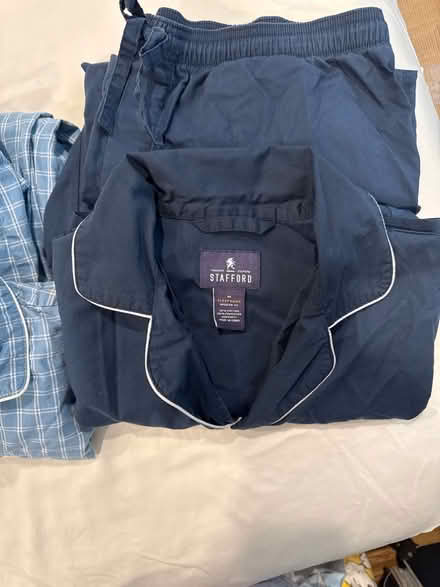 Photo of free 2 pairs Mens Stafford Pajamas PJs M (S Bellmore) #3