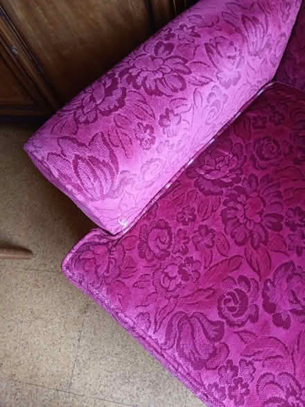 Photo of free Vintage wingback armchair (Bagshot GU19) #2