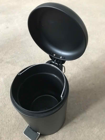 Photo of free Small Black Pedal Bin (Surbiton KT6) #3