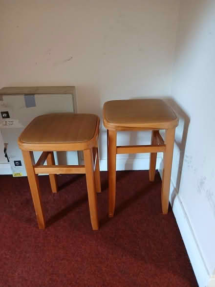 Photo of free 2 stools (Derby DE1) #1