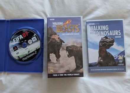 Photo of free DVD, VHS & Playstation game (Warrington WA4) #1