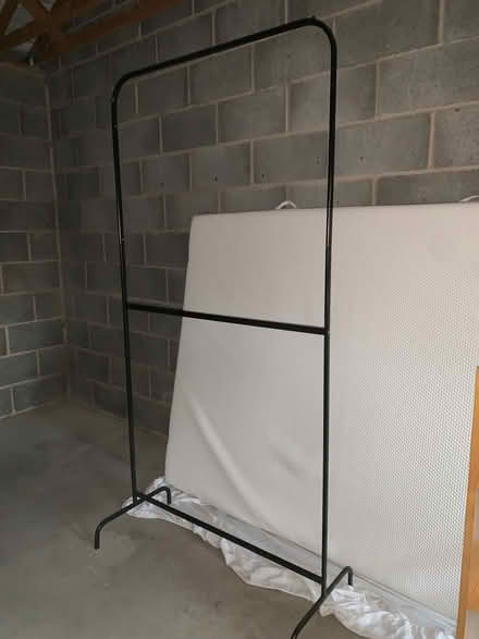Photo of free Black Double Clothes Rail (Laughton Common, S25) #1