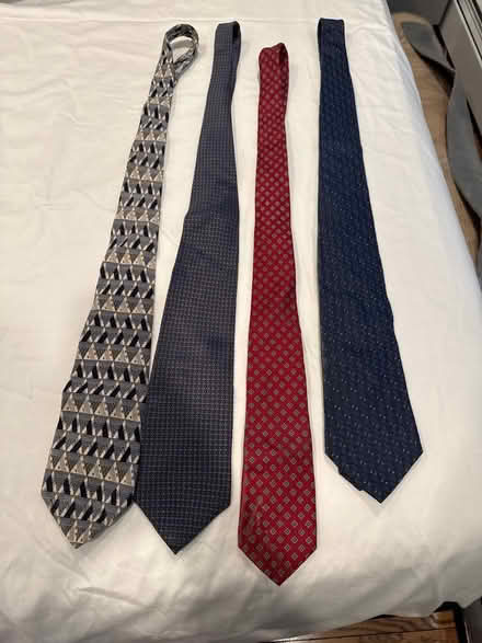Photo of free Mens ties (4) (S Bellmore) #1