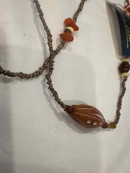 Photo of free long beaded necklace new (S Bellmore) #2