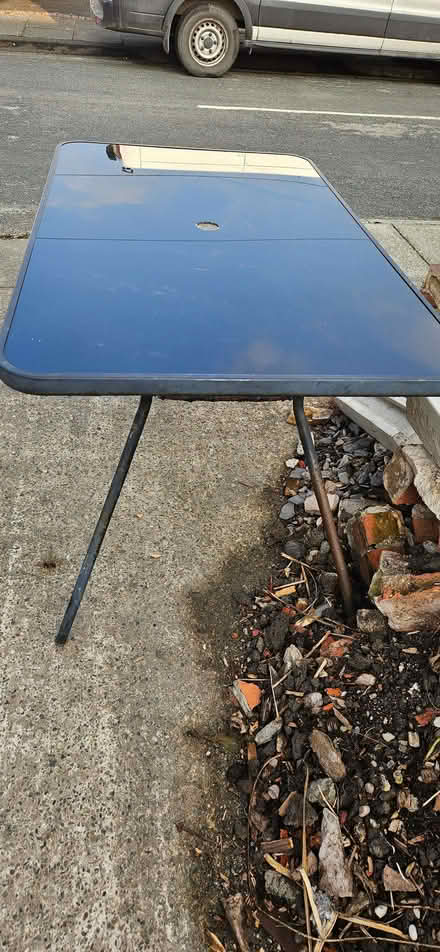Photo of free Outdoor patio table (Thornton FY5) #2