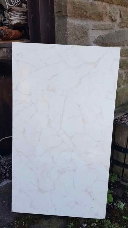 Photo of free Marble effect waterproof panel x 2 (Kettleshulme SK23) #1