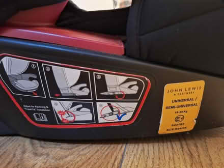 Photo of free John Lewis Isofix Car Seat 15-36kg (Barnet EN5) #2