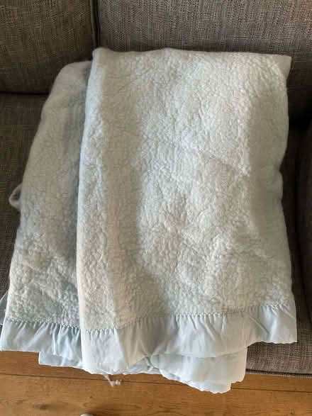 Photo of free Single wool Witney blanket (windsor-maidenhead-freegle CGA SL4) #1
