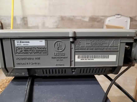 Photo of free Emerson VCR (Hawthorne neighborhood) #2
