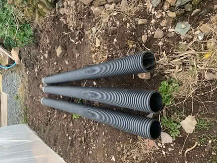 Photo of free 3 electrical cable ducts approximately 6 for in length (Cornwall AONB TR19) #1