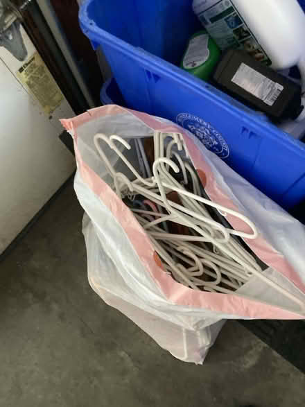 Photo of free Bag of clothes hangers (Near Shady Grove metro) #1