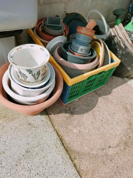 Photo of free Flower pots (Truro, Tresillian, TR2) #1