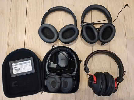 Photo of free headphones- lot - Bluetooth, corded (Larchmont) #2