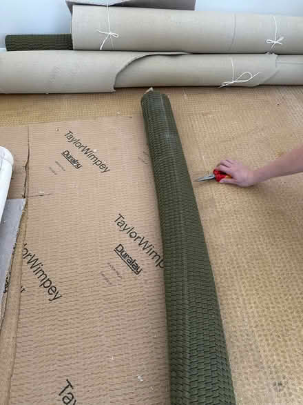 Photo of free Duralay underlay and carpet pieces (NG3) #2