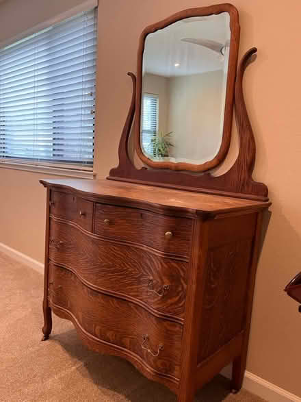 Photo of free Antique Oak Dresser (South Walnut Creek) #1