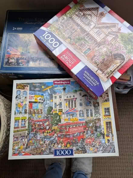 Photo of free Jigsaws, 1000 piece (Lower Bebington CH63) #1