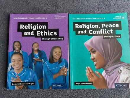 Photo of free GCSE Religious Studies textbooks (Southville) #1