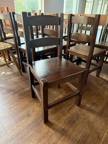 Photo of free wooden dining chair (Patterdale CA11) #1