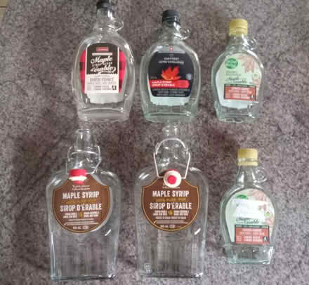 Photo of free Maple syrup -empty bottles (Etobicoke (Kipling /Eglinton)) #1