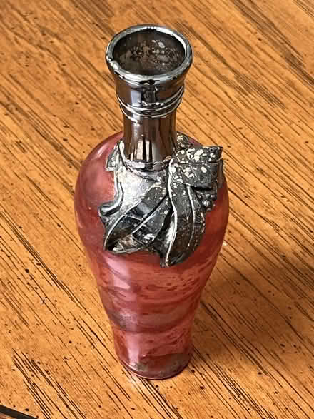 Photo of free Glass and Silver Vase (Wolfe & Reed) #1