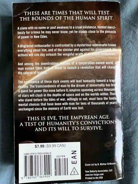 Photo of free Eve: the Empyrean Age book (North Oakville) #2