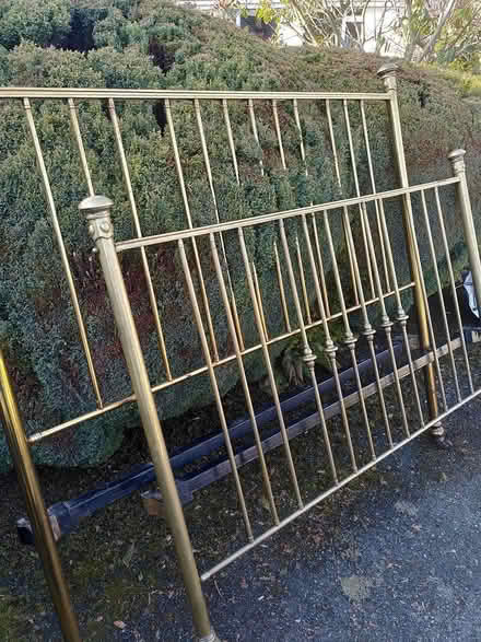Photo of free Brass bed (Colebatch) #1