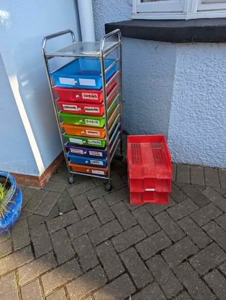 Photo of free Two filing tray racks with trays (Florence Park OX4) #1