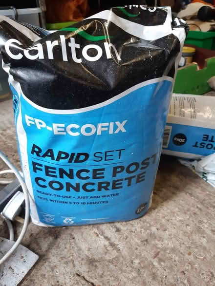 Photo of free Fence Post Concrete (Reigate RH2) #1