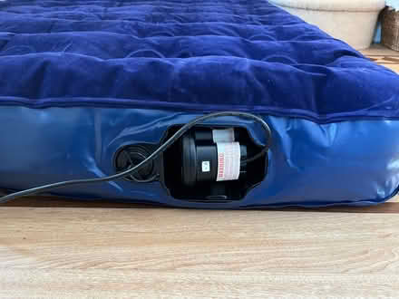 Photo of free Inflatable double mattress & pump (Langstone) #3